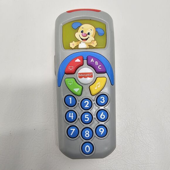 Fisher-Price Laugh & Learn Puppy Remote Toy – Works, Educational & Fun - Picture 1 of 7